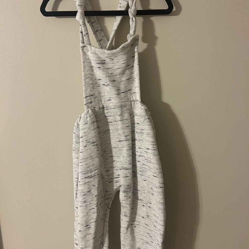 Stylish Cream Kids Jumpsuit